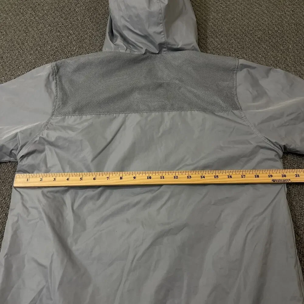 Jinx Hoodie Mens Size Small S Full Zip Jacket Windbreaker Grey Gray - Picture 8 of 10